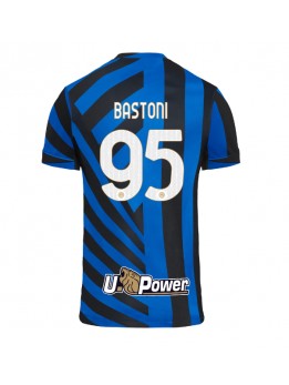 Inter Milan Alessandro Bastoni #95 Replika Hemmakläder 2024-25 Kortärmad